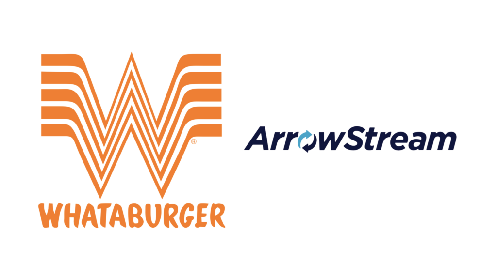 WhataBurger + ArrowStream logos