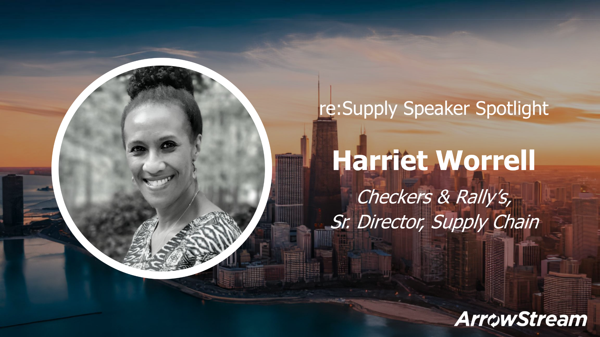 reSupply Speaker Spotlight - Harriet Worrell- ArrowStream