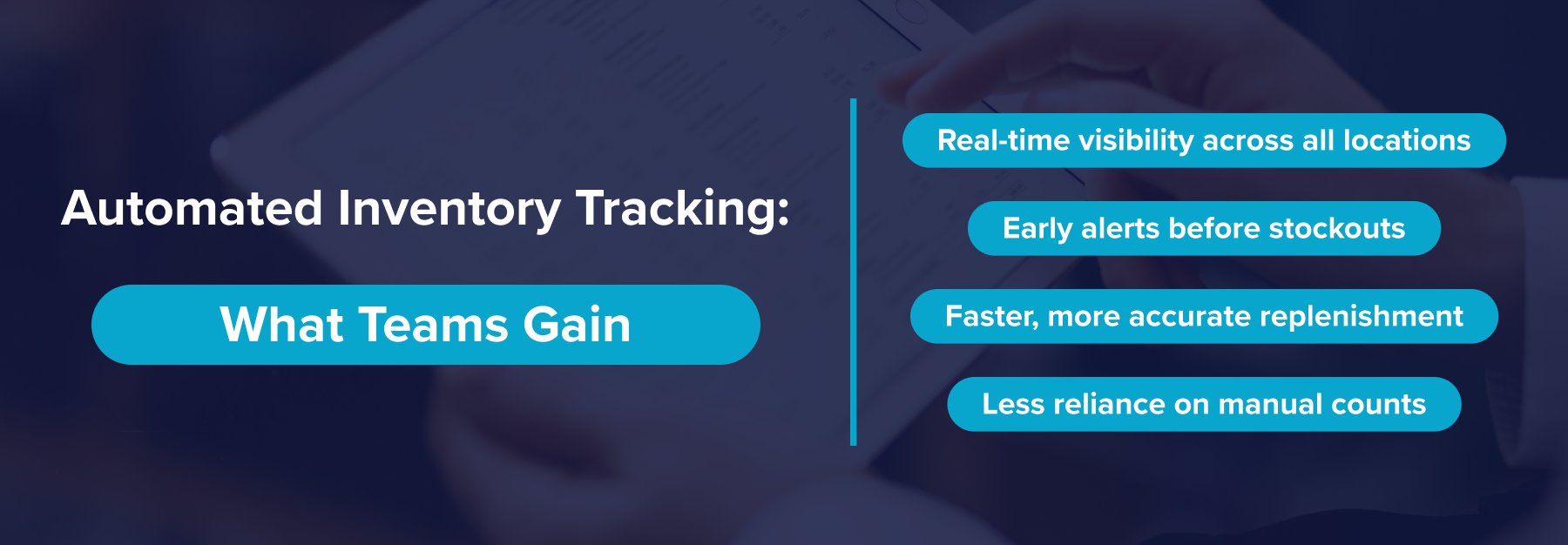 Automated inventory tracking - what teams gain