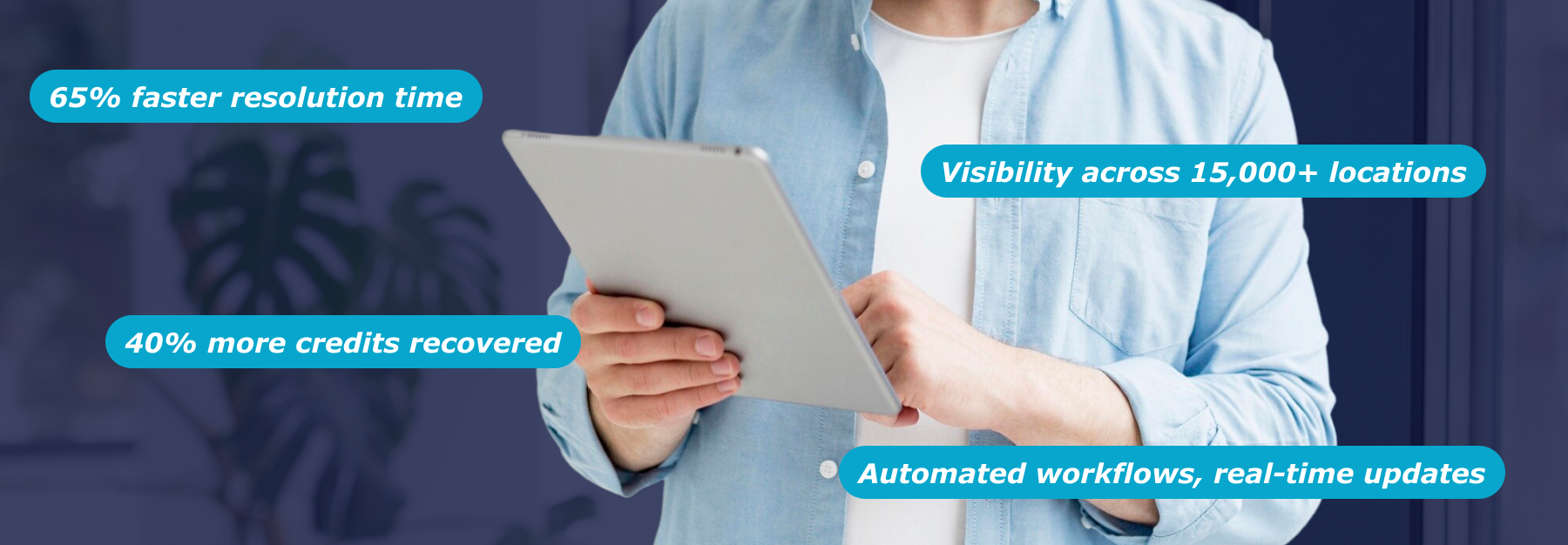 a persuasive closer—highlighting ROI and benefits in a stat-packed layout to reinforce why FSIM is worth adopting.